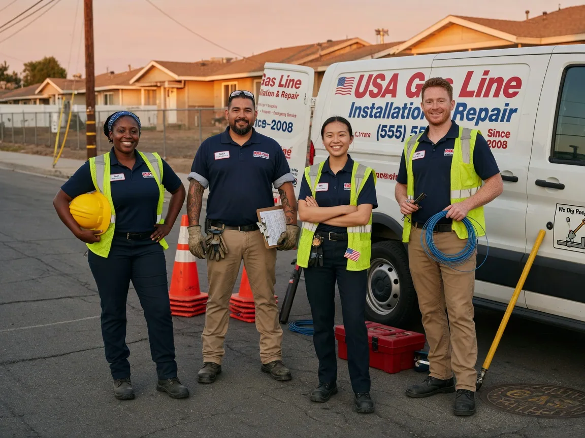 Gas Line Installation company in Lula, MS